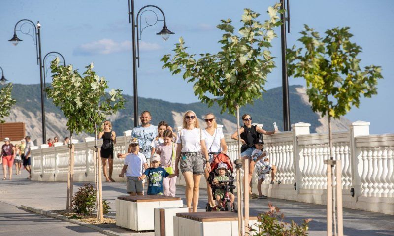 Краснодарский край с начала года принял рекордное число туристов — 17,5 млн
