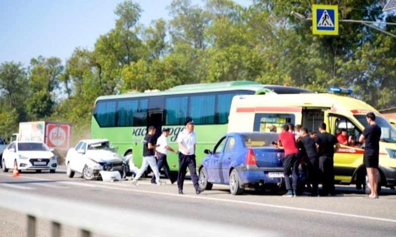 Появились подробности ДТП с автобусом ФК «Краснодар», перевозившим детей