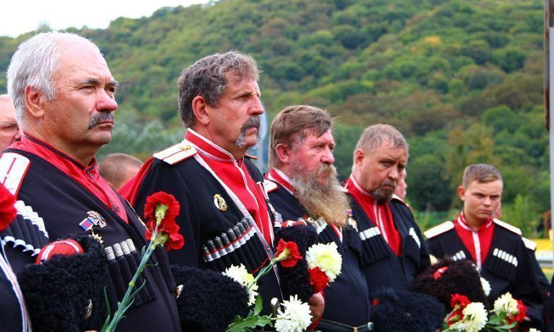 На Даховских поминовениях почтили память погибших в годы войны казаков