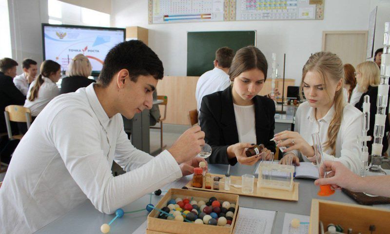 В сельских школах Краснодарского края открыли 67 «Точек роста»