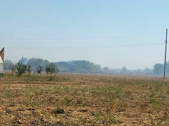 В Краснодарском крае и Адыгее начали сжигать остатки рисовой соломы