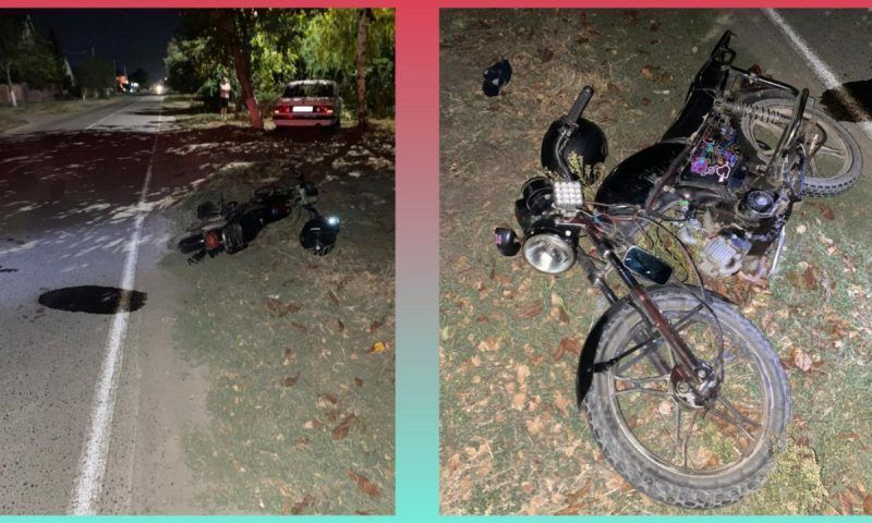 На Кубани школьник на скутере сбил пожилого мужчину, пытавшегося его остановить