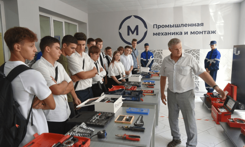 В шести учреждениях СПО Краснодарского края открыли новые мастерские