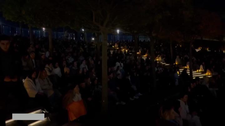 Концерт с тысячей свечей прошел в амфитеатре парка «Краснодар»