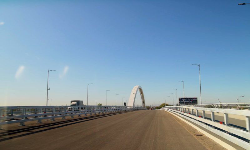 Новый Яблоновский мост полностью откроют для водителей и пешеходов к концу осени
