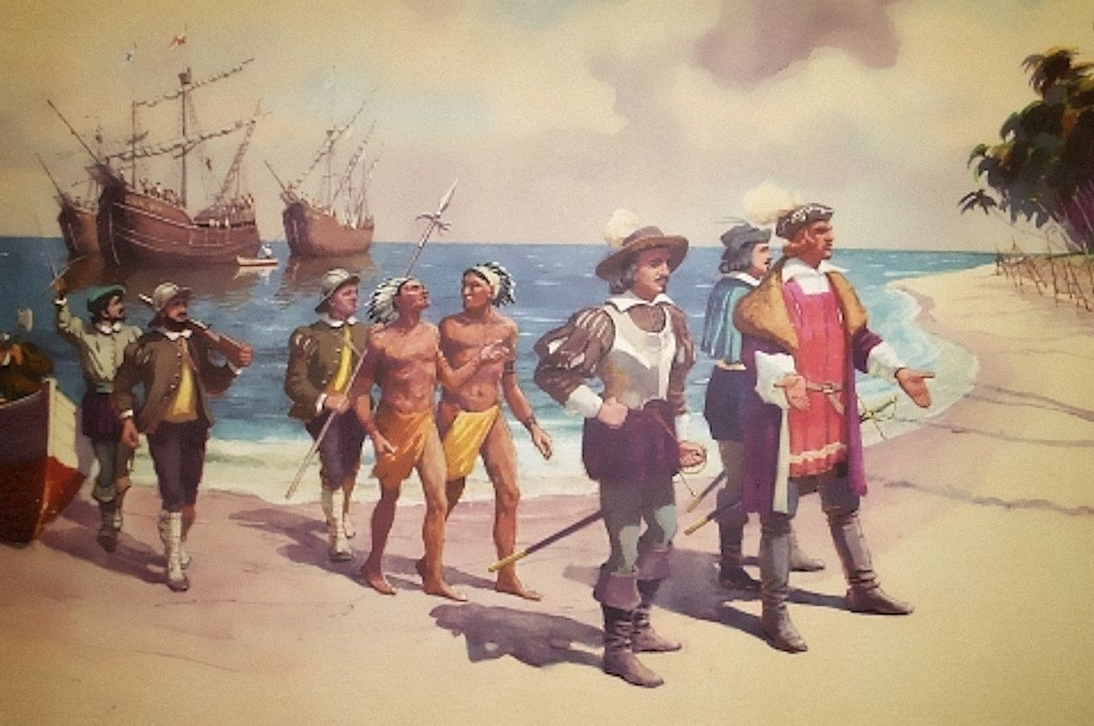 Американская экспедиция. Экспедиция Христофора Колумба 1492.