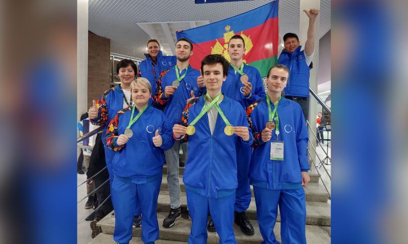 Шесть медалей чемпионата «Профессионалы» получили кубанские студенты