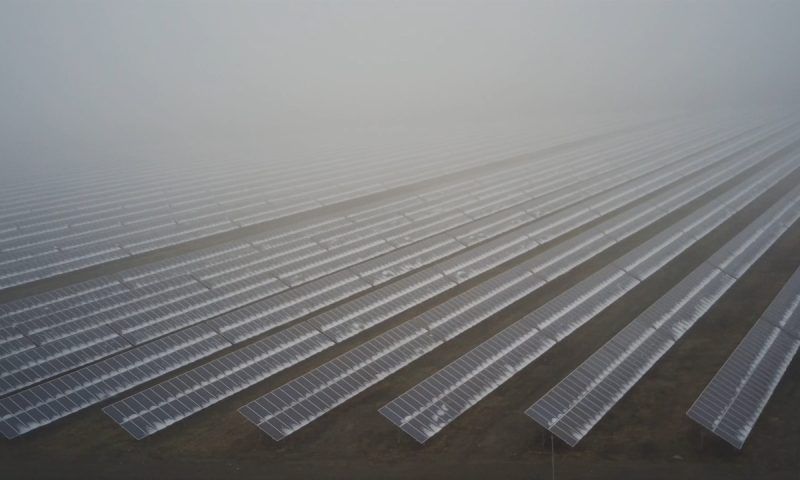 В Лабинском районе запустили самую большую на Кубани солнечную электростанцию