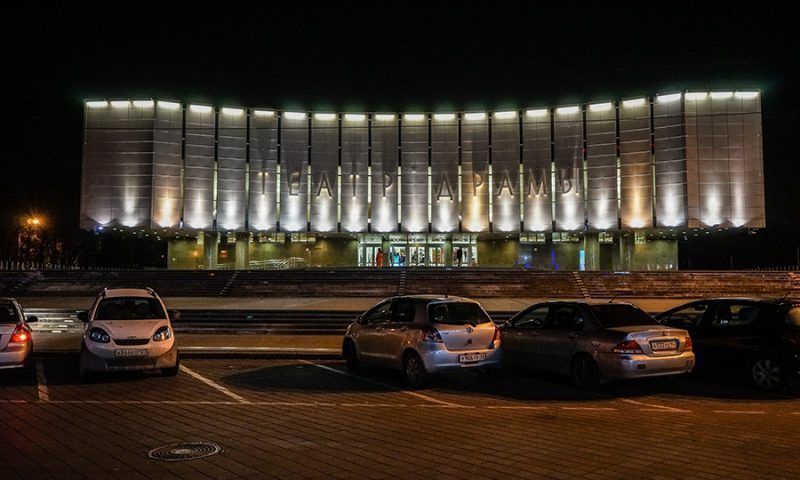 Фасад Краснодарского театра драмы отреставрируют к марту 2024 года