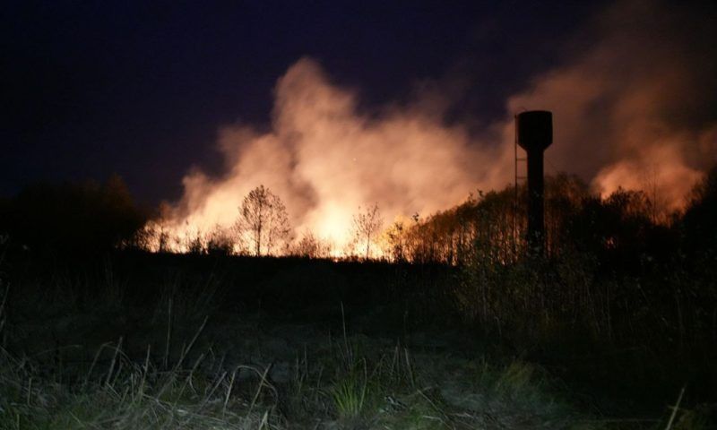 В горах Апшеронского района потушили пожар площадью 10 га