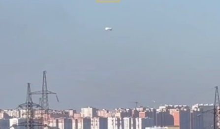 Жителей Краснодара напугал подозрительный летающий объект в небе