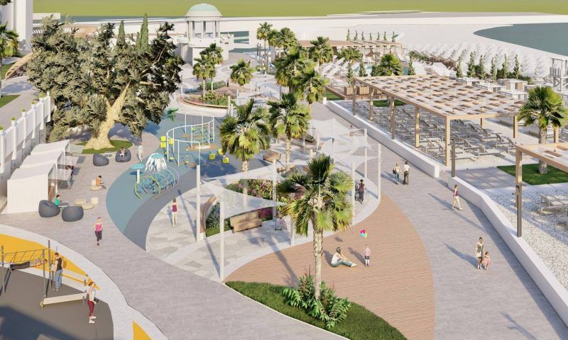 Обновленную набережную пляжа «Звездный» в Сочи откроют к лету 2024 года