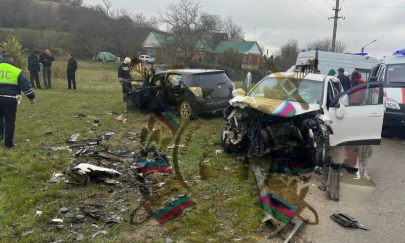 Водитель легковушки погиб в лобовом ДТП в Крымске
