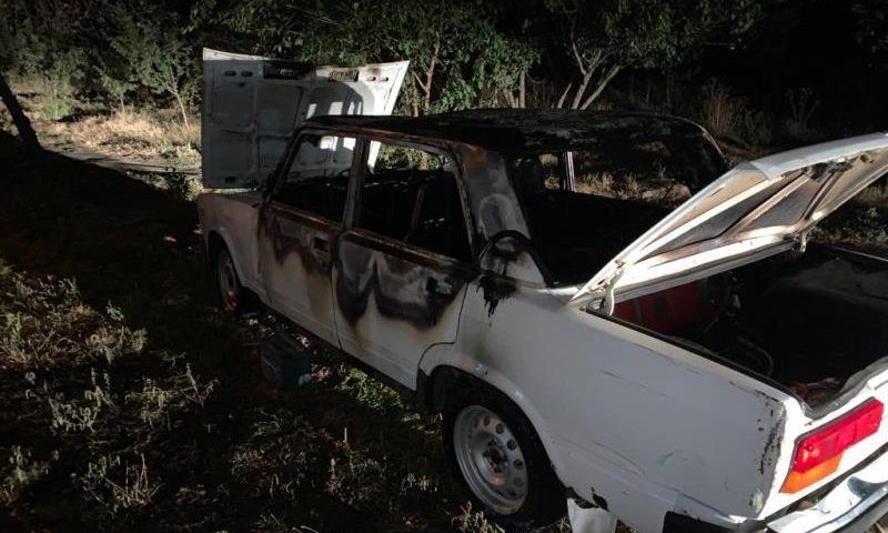 Пьяная женщина сожгла машину бывшего мужа из-за ссоры на Кубани