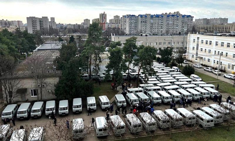 Кондратьев: 100 новых автомобилей получили медучреждения Краснодарского края