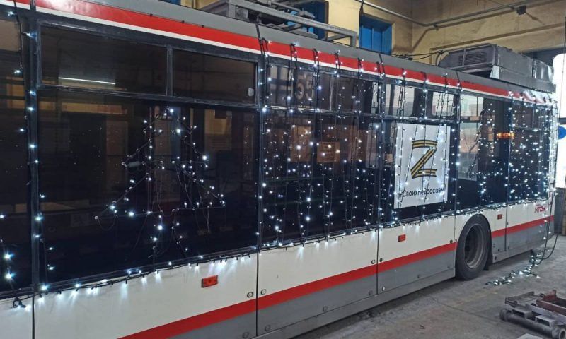 Новогодние трамваи и троллейбусы выйдут на улицы Краснодара с 15 декабря