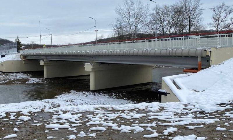В Краснодарском крае открыли движение по новому мосту через реку Фарс