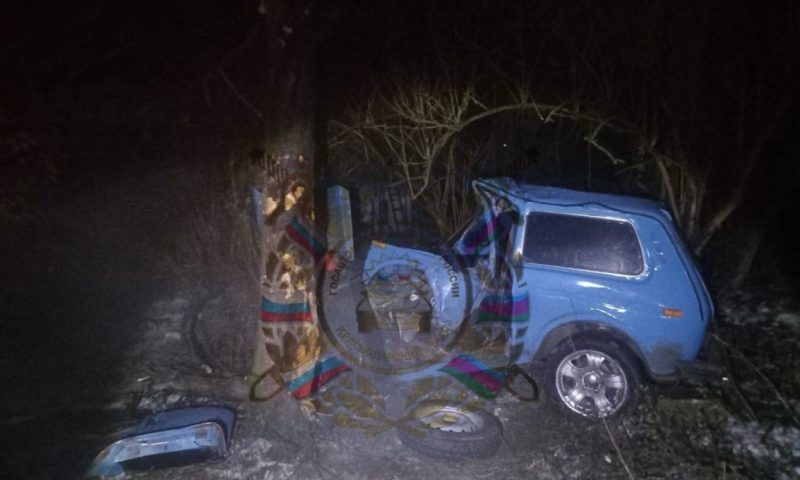 Водитель «Нивы» погиб, врезавшись в дерево в Краснодарском крае