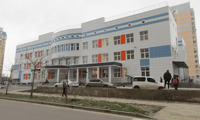 Детскую поликлинику построили в микрорайоне Гидростроителей Краснодара
