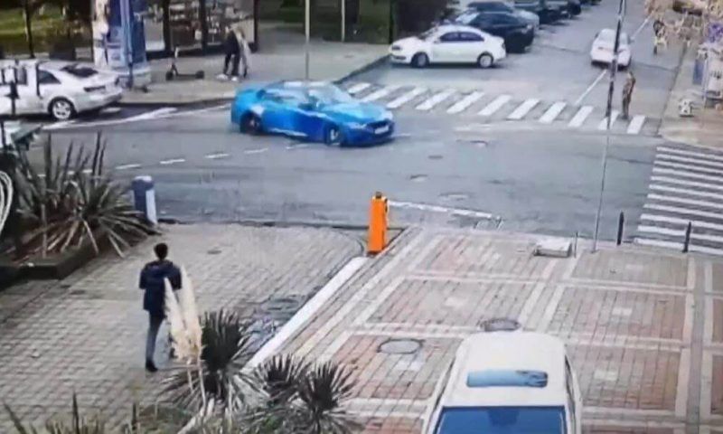 Попавший на камеры видеонаблюдения дрифтер на BMW заплатит штраф в Сочи