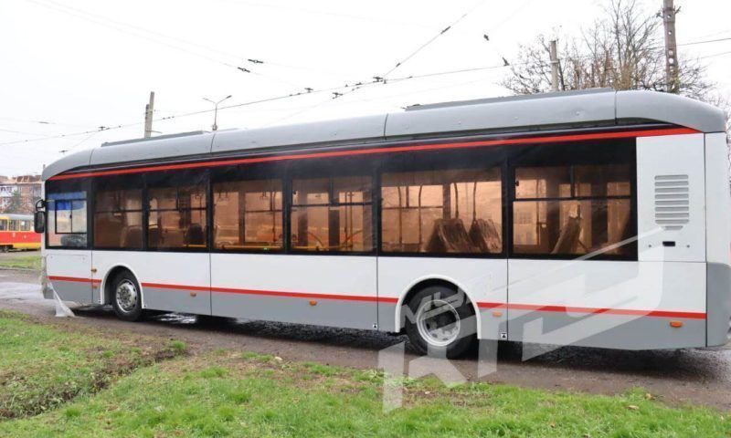 Первый из 16 электробусов доставили в Западное депо Краснодара
