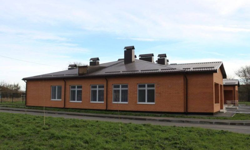 Детский сад на 50 мест построили в поселке Центральном Белоглинского района