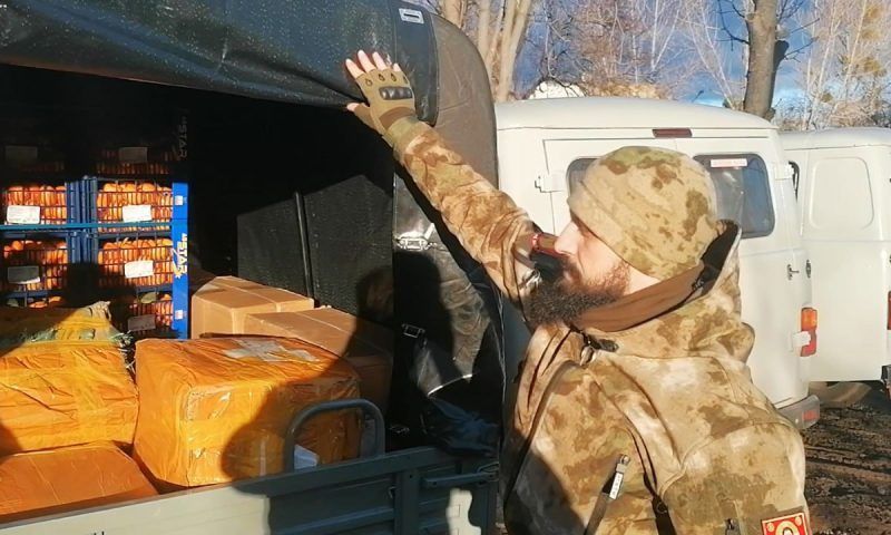 Делегаты Кубанского казачьего войска доставили гуманитарный груз в зону СВО