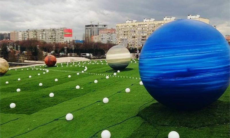 Новому арт-объекту в парке «Краснодар» угрожает опасность из-за вандалов