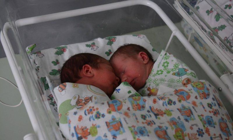 Четыре двойни родились за сутки в Краснодарском крае
