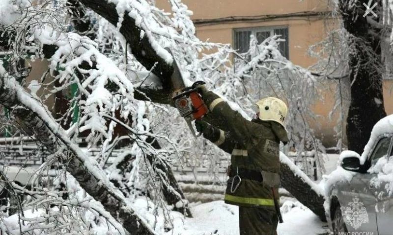 Из-за ледяного дождя без света остаются 100 тыс. жителей Ростовской области
