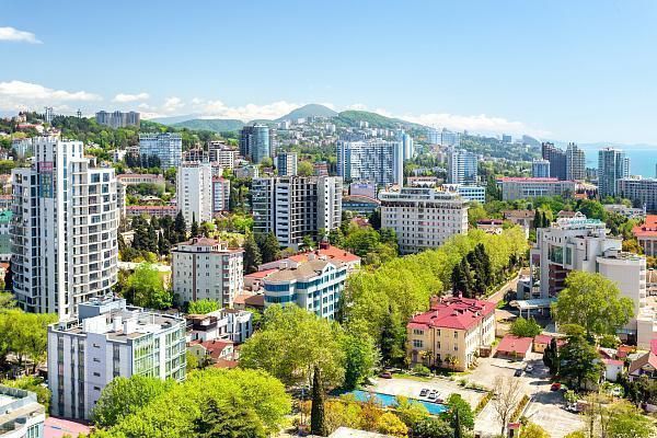 Сочи занял 91 место в России по доходности недвижимости, Краснодар — 72