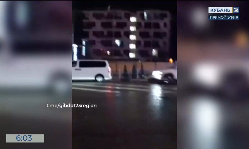 Водитель сбил пешехода под знаком на улице Эстонской в Сочи