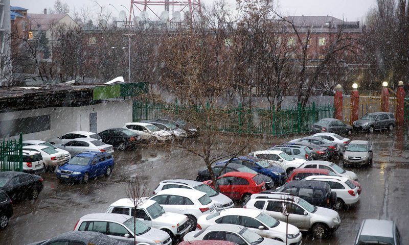Сильные дожди со снегом ожидаются в Краснодарском крае 10 и 11 января