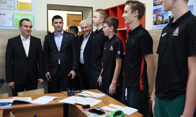 Кондратьев: в спортшколе-интернате Краснодара нужно построить зал для тренировок