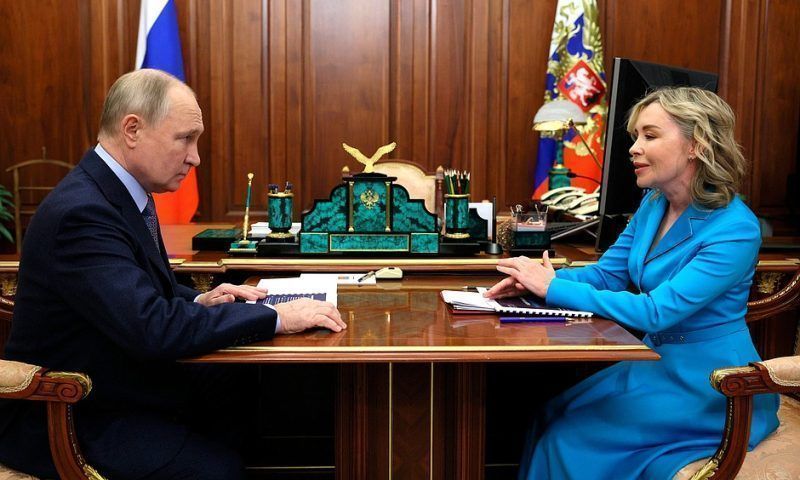 Радионова рассказала Путину об очистных сооружениях в Сочи и Геленджике