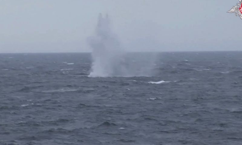Боевые корабли отработали уничтожение вражеских беспилотников в Черном море