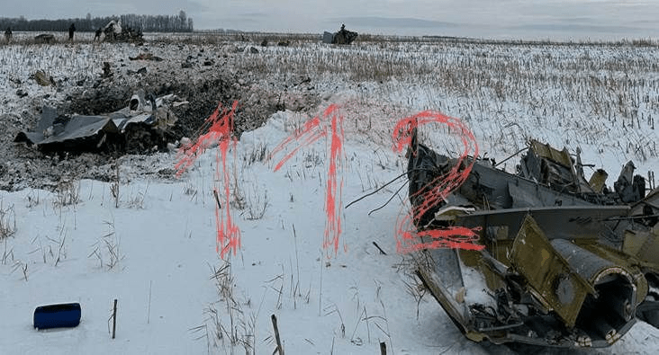 На борту разбившегося самолета Ил-76 ВКС России было 65 военнослужащих Украины