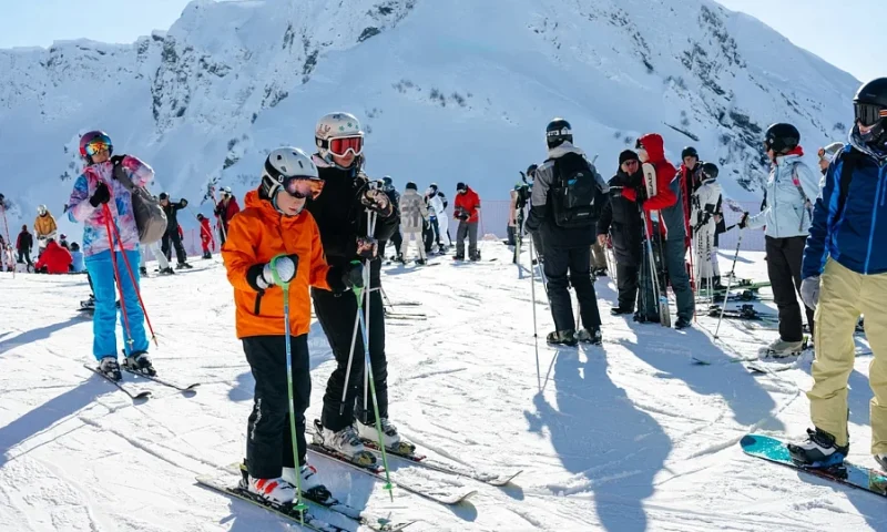 Турпоток на горнолыжных курортах Кубани в новогодние праздники вырос на 75%