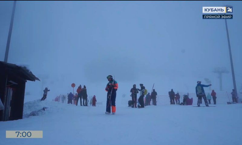 Туристов предупредили об опасности схода снежных лавин в горах Кубани и Адыгеи