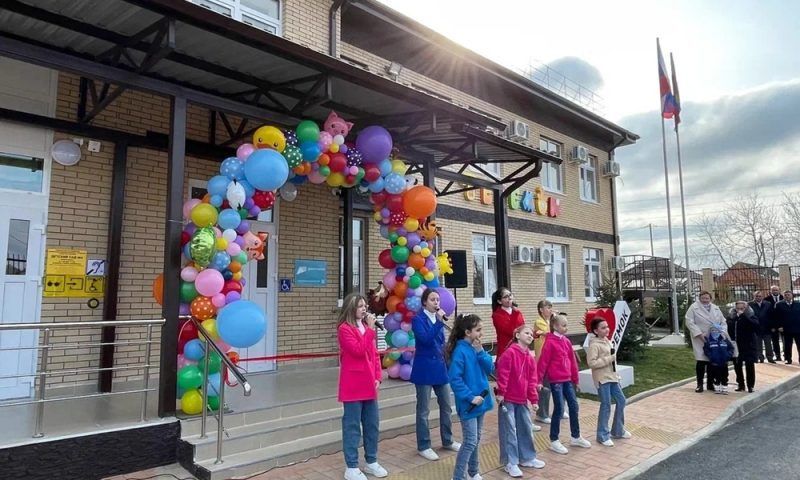 В Курганинске открыли новый детский сад «Теремок» на 100 мест