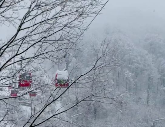 Из-за непогоды горнолыжный курорт в Сочи приостановил работу