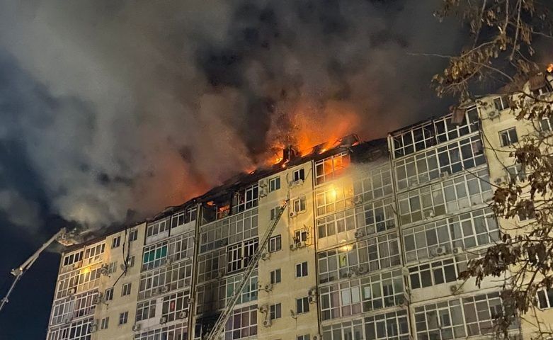 Повышенное содержание сажи в воздухе выявил Роспотребнадзор из-за пожара в Анапе