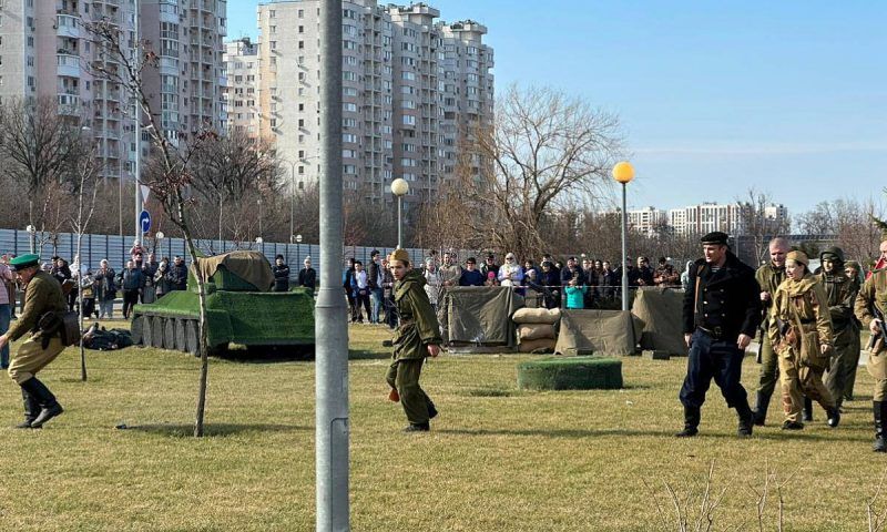 Реконструкция финального боя прошла в честь 81-летия освобождения Краснодара