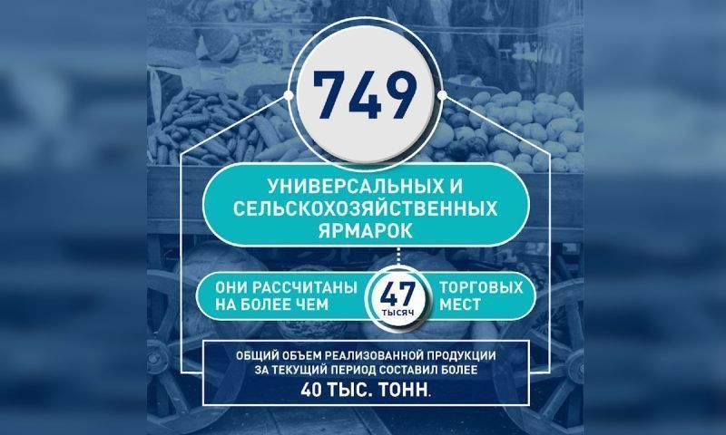 Кондратьев: на Кубани за 2023 год на ярмарках реализовали 40 тыс. тонн продукции