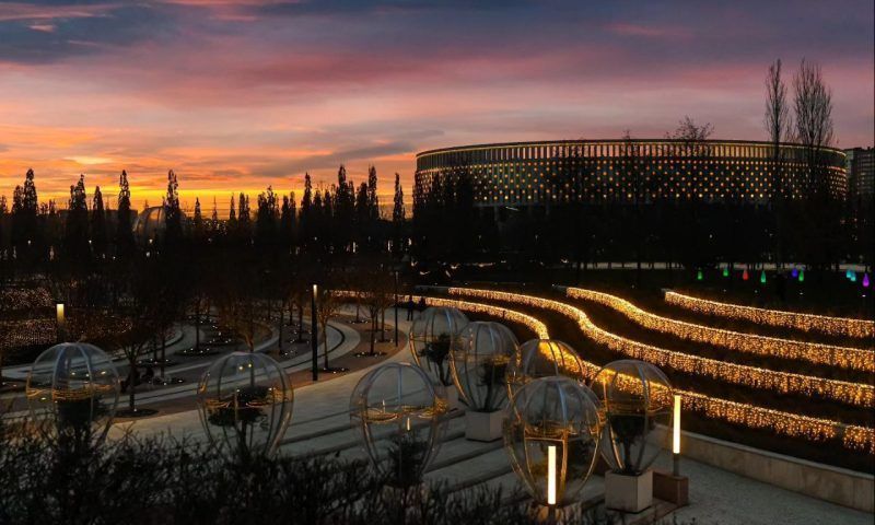 Праздничную иллюминацию отключат в парке «Краснодар»