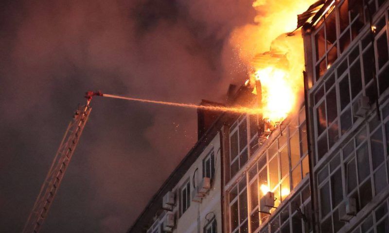 Жильцы горевшей многоэтажки в Анапе с 23 мая смогут зайти в свои квартиры