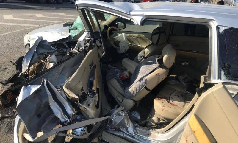 Водитель и три пассажира пострадали в ДТП на Западном обходе Краснодара