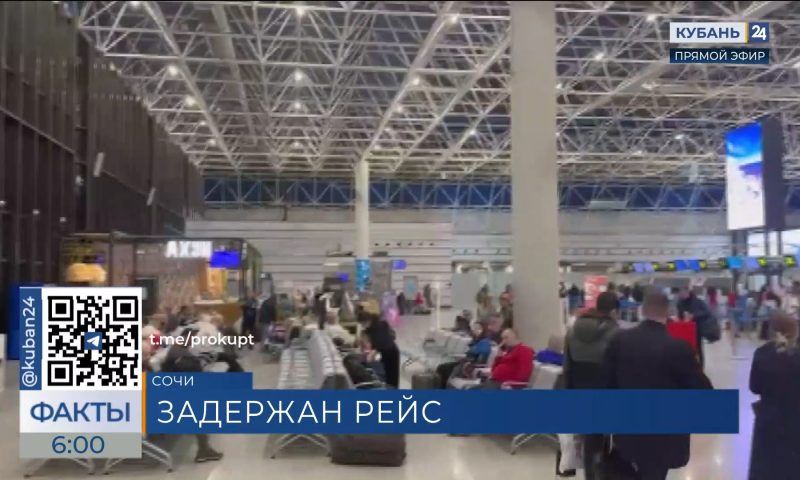 Прокуратура проверит соблюдение прав пассажиров задержанного в Сочи авиарейса