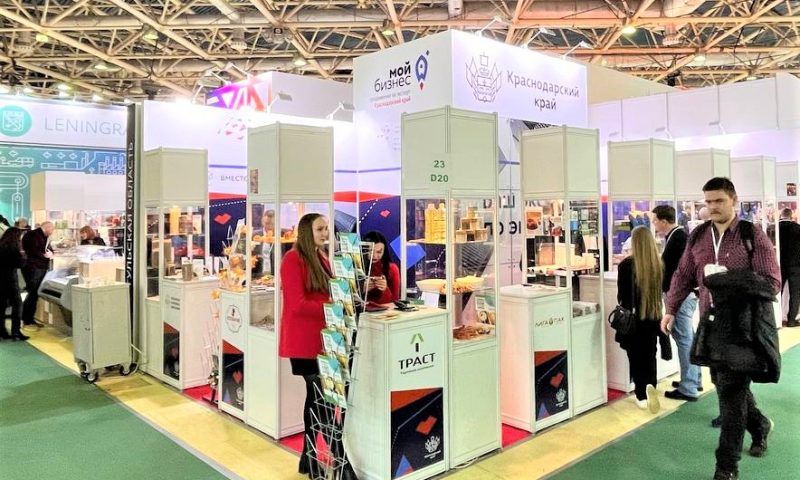 Предприятия Кубани заключили контракты на 40 млн рублей на выставке «Продэкспо»