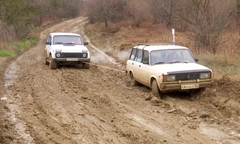 Жители хутора Карского Северского района пожаловались на плохое состояние дороги